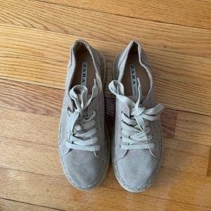 Zara espadrille sneakers size 38